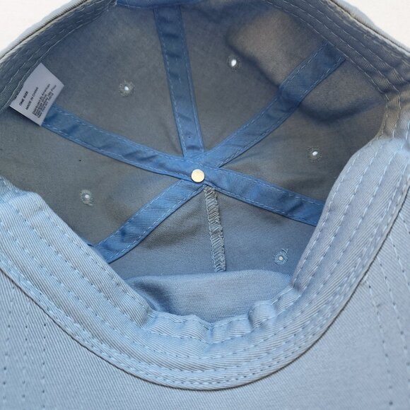 Cant Say No To Clicquot Adjustable Baseball Cap Blue Cotton Champagne Cute Girly - Picture 6 of 7